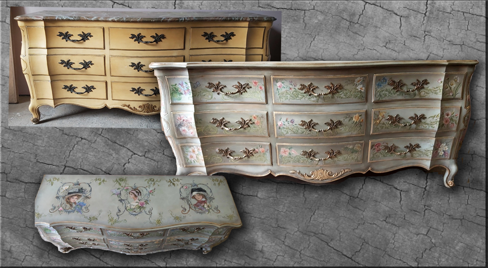 Relooking de meubles d'exception