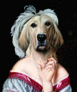 240-Portrait-de-Golden-retriever-en-Baronne-oeuvre-de-Daniel-Trammer-2.png